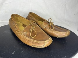 Cole Haan Gunnison Driving Loafer Men&#39;s 11D Brown Leather Moccasins Shoes - $30.00