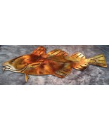 Atlantic Cod Fish Metal Wall Art 17&quot; x 7&quot; - $33.23