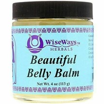 NEW Wise Ways Herbals Balm Beautiful Belly Balm 4 Ounce 113 grams - £15.71 GBP