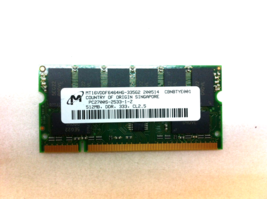 Apple PowerBook G4 A1134 Micro 512MB PC2700S RAM Memory MT16VDDF6464HG-335G2 116 - £20.94 GBP