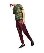 International Concepts Men&#39;s Regular-Fit Side Stripe Velour Joggers Port-XL - $558.77 MXN