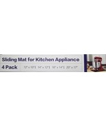 Goabroa Sliding Mats For Kitchen Appliances-4 Pack 12x10 14x12 16x14 20x17 - £23.73 GBP