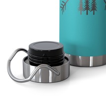 Rustic Outdoorsy Copper Vacuum Insulated Bottle 22oz, Spill-Proof, Scrat... - £33.26 GBP