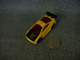 2006 Hot Wheels Mattel McDonald&#39;s Yellow Sports Car Happy Meal Diecast Metal  - $1.82