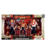 Samoan Dynasty WWE Elite Walmart Exclusive 3 Pack Roman Reigns Sika Afa NIB - $106.58