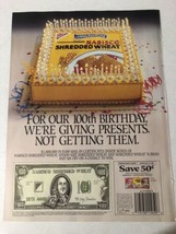 1992 Nabisco Shredded Wheat Coupon Vintage Print Ad Advertisement  pa15 - $7.91