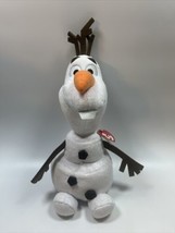 Ty Beanie Buddies Disney Frozen Olaf 12&quot; Medium Buddy w/ TY Tags - £3.56 GBP