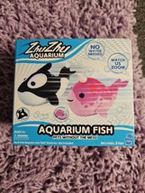 Zhu Zhu Aquarium Pet Lorelei The Narwhal &amp; Flip The Orca 2 Pack~New In Box - $370.72 MXN
