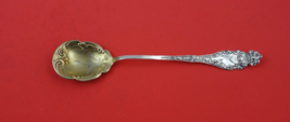 Spartan by Baker-Manchester Sterling Silver Relish Spoon GW brite-cut 6 1/2&quot; - £58.35 GBP