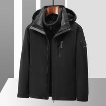 Three-in-one Removable Windproof Waterproof Jacket - £61.55 GBP+