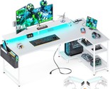 The Odk 66-Inch Gaming Desk, A Reversible L-Shaped Computer Desk With St... - $220.92