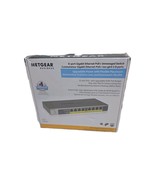 NETGEAR GS108LP  8-Port Gigabit Ethernet Unmanaged Switch with PoE+ 60W - €60,38 EUR