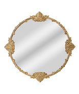 round Ornate Gold Frame Mirror 24&quot; by Drew Barrymore - €79,86 EUR