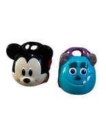 Disney Oball Mickey Mouse &amp; Monster&#39;s Sully Set Go Grippers Baby Cars Toys - £15.34 GBP