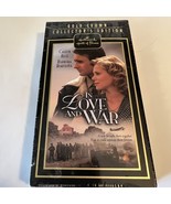 In Love and War VHS Tape Hallmark Hall of Fame British Soldier Callum Blue - £13.41 GBP