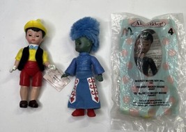 Madame Alexander 5” McDonald’s Dolls Wizard Of Oz Guard, Mickey &amp; Pinocchio - £10.05 GBP