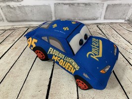 Disney Pixar Ty Sparkle Beanie Fabulous Lightning McQueen Cars blue plus... - $5.93