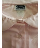 Classic Brand ~ School Uniform Shirt ~ Pink ~ Girl&#39;s Size 7 ~ Short Sleeve - £11.77 GBP