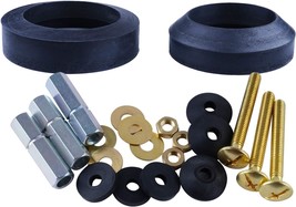 Hibbent Universal Toilet Tank To Bowl Gaskets With 3 Set, Piece Toilet T... - $33.95