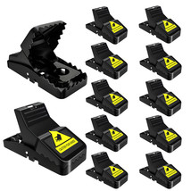 Mouse Traps Indoor for Home Small Mice Trap 12 Pack Easy Set Mousetrap - $19.99