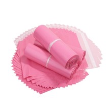 100pc 10x13 Poly Mailers Shipping Envelopes Self Sealing Plastic Bags (Hot Pink) - £20.96 GBP