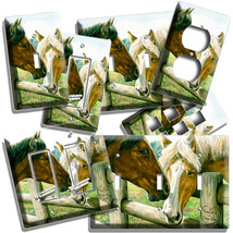 American Country Farm Love Horses Kissing Light Switch Outlet Wall Plates Decor - £14.38 GBP+