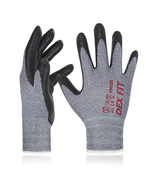 Nitrile Work Gloves FN330, 1 Pair, 3D-Comfort Stretchy Fit, Firm Grip, T... - $15.07 CAD