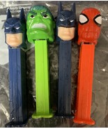 Pez Dispensers Super Heroes set of four - $20.30 CAD