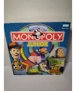 Monopoly Junior Toy Story &amp; Beyond Disney Pixar 2002 Hasbro Age 5-8 COMP... - $17.51 CAD