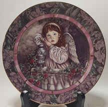 Hope Collector Plate ~ Gardens Of Innocence ~ Donna Richardson 1993 Angels - $24.74