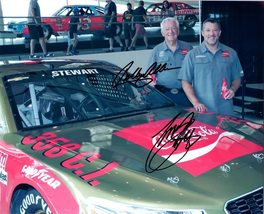 2X Autographed 2016 Tony Stewart &amp; Bobby Allison #14 Coca Cola Racing Retro Darl - £92.02 GBP