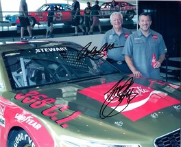 2X Autographed 2016 Tony Stewart &amp; Bobby Allison #14 Coca Cola Racing Retro Darl - £92.02 GBP