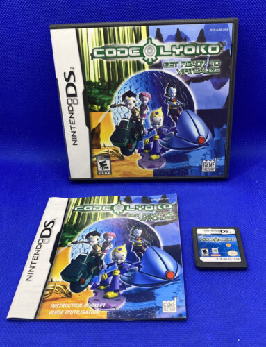 Primary image for Code Lyoko: Get Ready to Virtualize (Nintendo DS, 2007) CIB Complete, Tested!