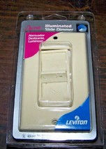 Leviton ILLUMINATED SLIDE DIMMER - Ivory - 6631 - NOS! - $15.99