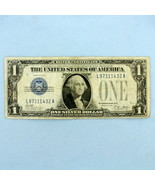 1928 $1 Blue Seal Silver Certificate Funny Back Note Bill - $817.42 MXN