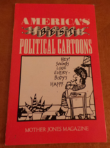 America&#39;s Best Political Cartoons Mother Jones Magazine Booklet 1988 VG+ - £5.59 GBP