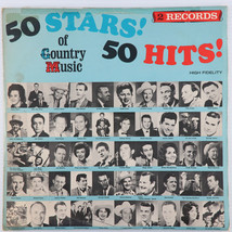 Various – 50 Stars! 50 Hits! Of Country Music - 1966 Mono Double LP (x2) CMS - £6.09 GBP