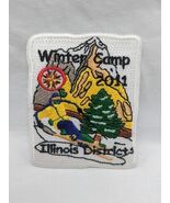 Winter Camp 2011 Illinois District Embroidered Iron On Patch 2 1/4&quot; X 3&quot; - €23,95 EUR