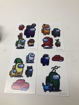 4pcs Stickers Among Us Vending Stickers - $6.89