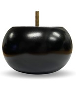 3&quot; Round Furniture Legs/Bun Feet/Sofa/Chair/Ottoman/ Espresso Finish - S... - $635.44 MXN