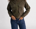 Sanctuary Corduroy Surplus Bomber Jacket Burnt Olive - $1,293.46 MXN