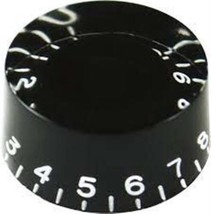 CE Speed Control Knob, Gibson Style, Embossed Numbers, Black, Single - £3.16 GBP