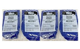 4 PAIR Non Skid Pillow Paws Slipper Socks 3X-L Bariatric Royal Blue Sing... - $16.06