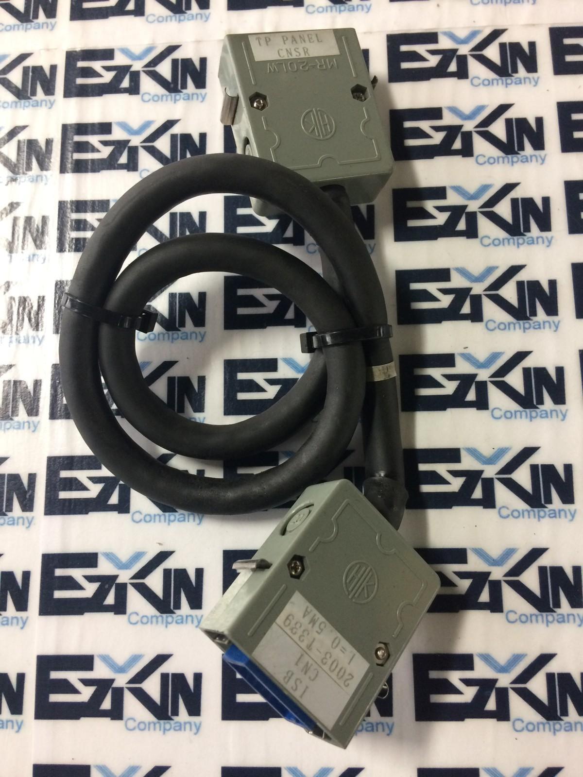 GE Fanuc 2003-T339 / CNSR TP Panel Cable L=0.5MA. MR20LW Connector  - $20.75