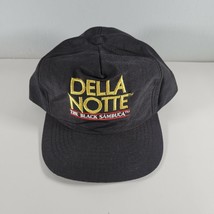 Della Notte Hat Black Sambuca Snapback Embroidered OS - £8.52 GBP