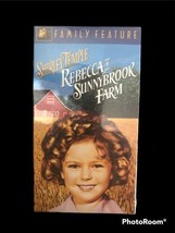 Rebecca of Sunnybrook Farm VHS Tape Shirley Temple FOX Family Feature 8578 - £7.18 GBP