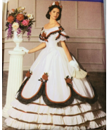 Simplicity 5724 Civil War Ball Gown Costume Pattern Bell Dress Women 6 8... - £18.57 GBP