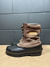 Tingley Brown Leather &amp; Rubber Winter Snow Boots Men’s Sz 11 - $39.96