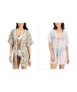 Miken Cover Up,Floral  Kimono Cover-Up, Milken Lace-Trim Caftan Cover-Up, - £8.96 GBP