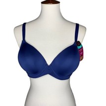 Maidenform One Fabulous Fit Demi T Shirt Bra 40B Navy Blue DM7543 Underwire - $19.79